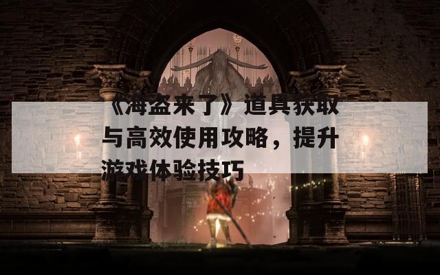 《海盗来了》道具获取与高效使用攻略，提升游戏体验技巧