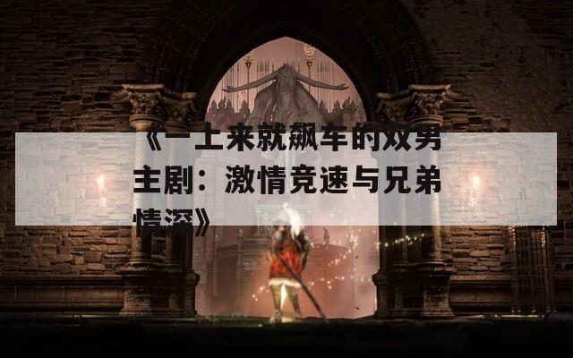 《一上来就飙车的双男主剧：激情竞速与兄弟情深》