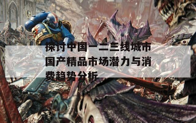 探讨中国一二三线城市国产精品市场潜力与消费趋势分析