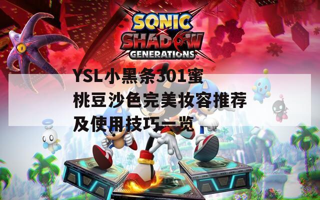 YSL小黑条301蜜桃豆沙色完美妆容推荐及使用技巧一览