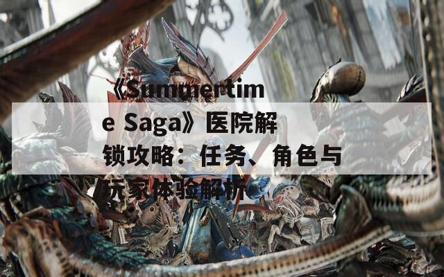 《Summertime Saga》医院解锁攻略：任务、角色与玩家体验解析