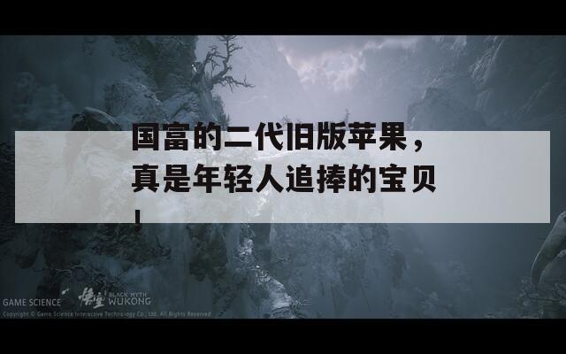 国富的二代旧版苹果，真是年轻人追捧的宝贝！