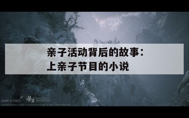 亲子活动背后的故事：上亲子节目的小说