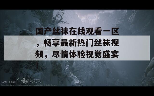 国产丝袜在线观看一区，畅享最新热门丝袜视频，尽情体验视觉盛宴！