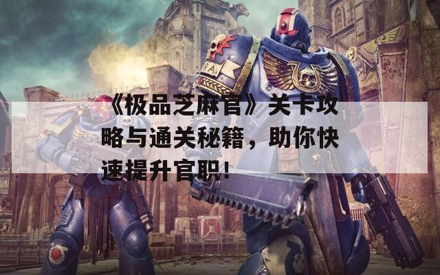 《极品芝麻官》关卡攻略与通关秘籍，助你快速提升官职！