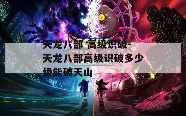 天龙八部 高级识破-天龙八部高级识破多少级能破天山
